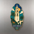 She's Choosing San Diego Magnet | Cloisonné-Inspired Graphic | S187-M
