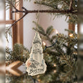 She's Choosing Boston Ornament | Loose Contour Sketch | S211-O