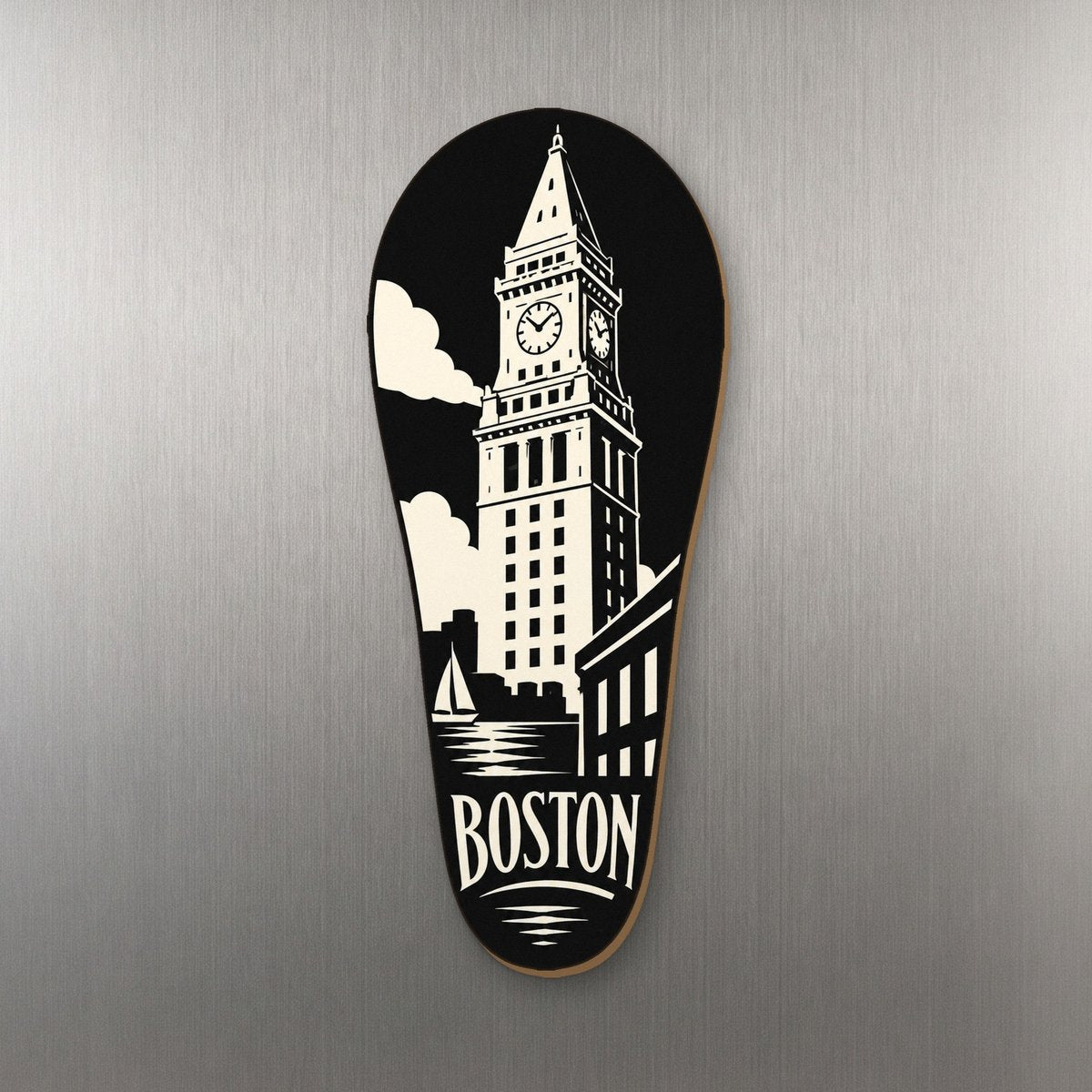 She's Choosing Boston Magnet | Notan | S212-M