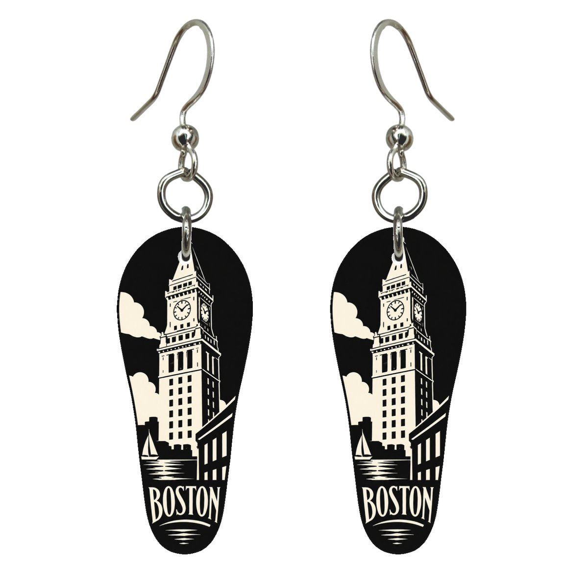 She's Choosing Boston Earrings | Notan | S212