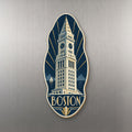 She's Choosing Boston Magnet | Art Deco | S213-M