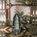 She's Choosing Boston Ornament | Art Deco | S213-O