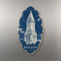 She's Choosing Boston Magnet | Cyanotype-Inspired | S215-M