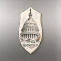 She's Choosing Washington DC Magnet | Loose Contour Sketch | S229-M