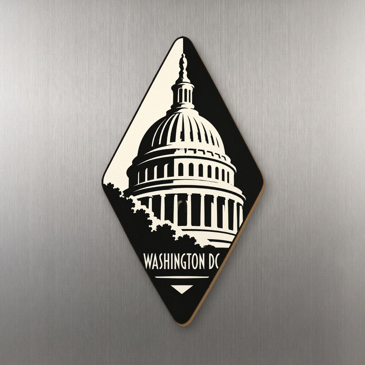 She's Choosing Washington DC Magnet | Notan | S230-M