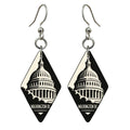She's Choosing Washington DC Earrings | Notan | S230