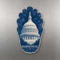 She's Choosing Washington DC Magnet | Cyanotype-Inspired | S233-M