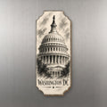 She's Choosing Washington DC Magnet | Charcoal Gesture | S237-M