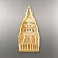 She's Choosing Washington DC Magnet | Typographic Illustration | S243-M
