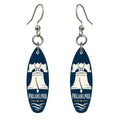 She's Choosing Philadelphia Earrings | Negative-Space Silhouette | S245