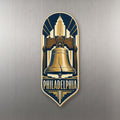 She's Choosing Philadelphia Magnet | Art Deco | S249-M