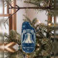 She's Choosing Philadelphia Ornament | Cyanotype-Inspired | S251-O