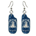 She's Choosing Philadelphia Earrings | Cyanotype-Inspired | S251
