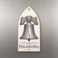 She's Choosing Philadelphia Magnet | Sparse Pointillism | S253-M