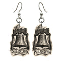 She's Choosing Philadelphia Earrings | Charcoal Gesture | S255