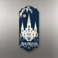 She's Choosing New Orleans Magnet | Negative-Space Silhouette | S263-M