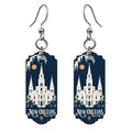 She's Choosing New Orleans Earrings | Negative-Space Silhouette | S263