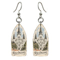 She's Choosing New Orleans Earrings | Loose Contour Sketch | S265