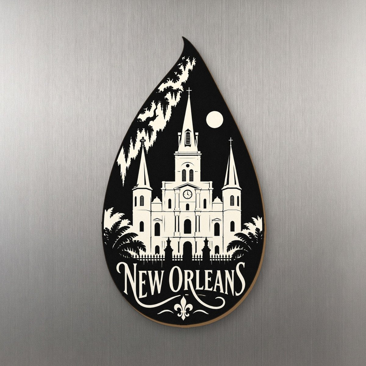 She's Choosing New Orleans Magnet | Notan | S266-M