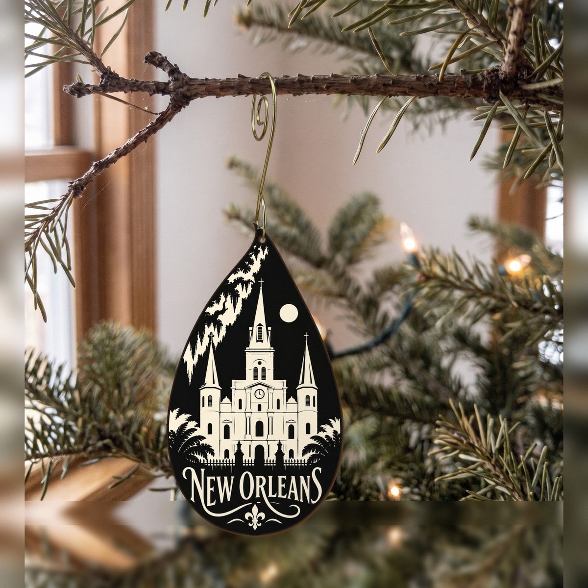 She's Choosing New Orleans Ornament | Notan | S266-O