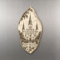 She's Choosing New Orleans Magnet | Etching-Inspired Linework | S270-M