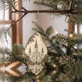 She's Choosing New Orleans Ornament | Etching-Inspired Linework | S270-O
