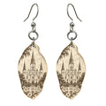 She's Choosing New Orleans Earrings | Etching-Inspired Linework | S270