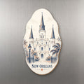 She's Choosing New Orleans Magnet | Sparse Pointillism | S271-M