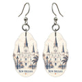 She's Choosing New Orleans Earrings | Sparse Pointillism | S271