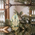 She's Choosing New Orleans Ornament | Pen and Watercolor Wash | S275-O