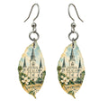 She's Choosing New Orleans Earrings | Pen and Watercolor Wash | S275