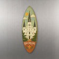 She's Choosing New Orleans Magnet | Naive Folk Painting | S276-M