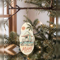 She's Choosing Miami Ornament | Loose Contour Sketch | S283-O