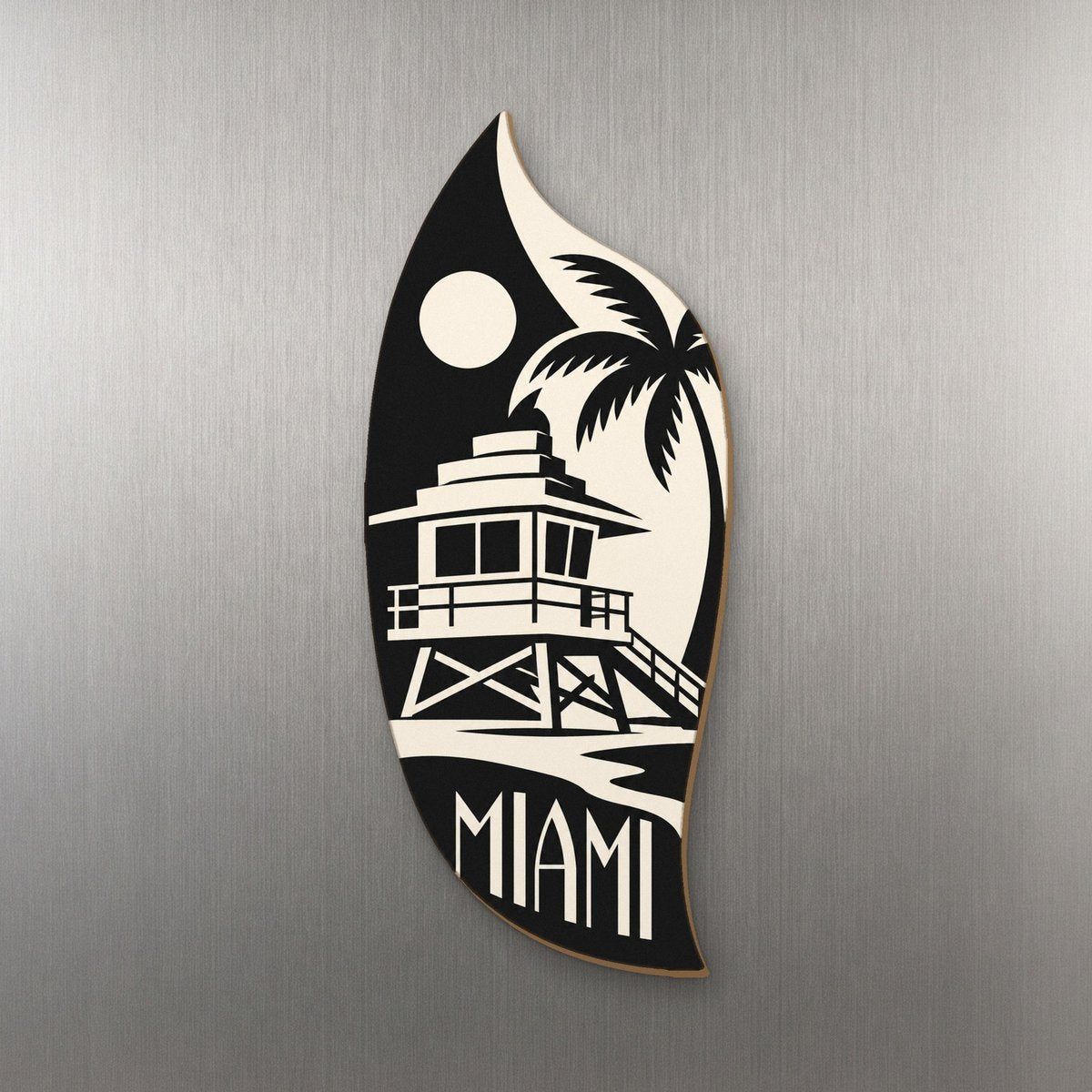 She's Choosing Miami Magnet | Notan | S284-M