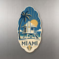 She's Choosing Miami Magnet | Art Deco | S285-M