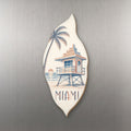 She's Choosing Miami Magnet | Sparse Pointillism | S289-M