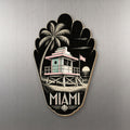 She's Choosing Miami Magnet | Scratchboard | S290-M