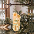 She's Choosing Miami Ornament | Typographic Illustration | S297-O