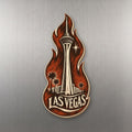 She's Choosing Las Vegas Magnet | Woodcut | S304-M