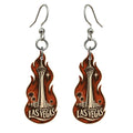 She's Choosing Las Vegas Earrings | Woodcut | S304