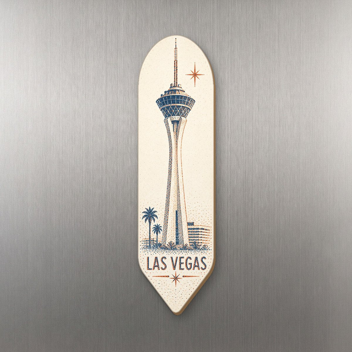 She's Choosing Las Vegas Magnet | Sparse Pointillism | S307-M