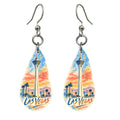 She's Choosing Las Vegas Earrings | Restrained Watercolor | S310