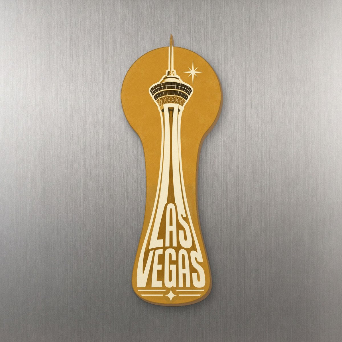 She's Choosing Las Vegas Magnet | Typographic Illustration | S315-M