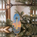 She's Choosing Las Vegas Ornament | Colored Pencil over Gouache | S316-O