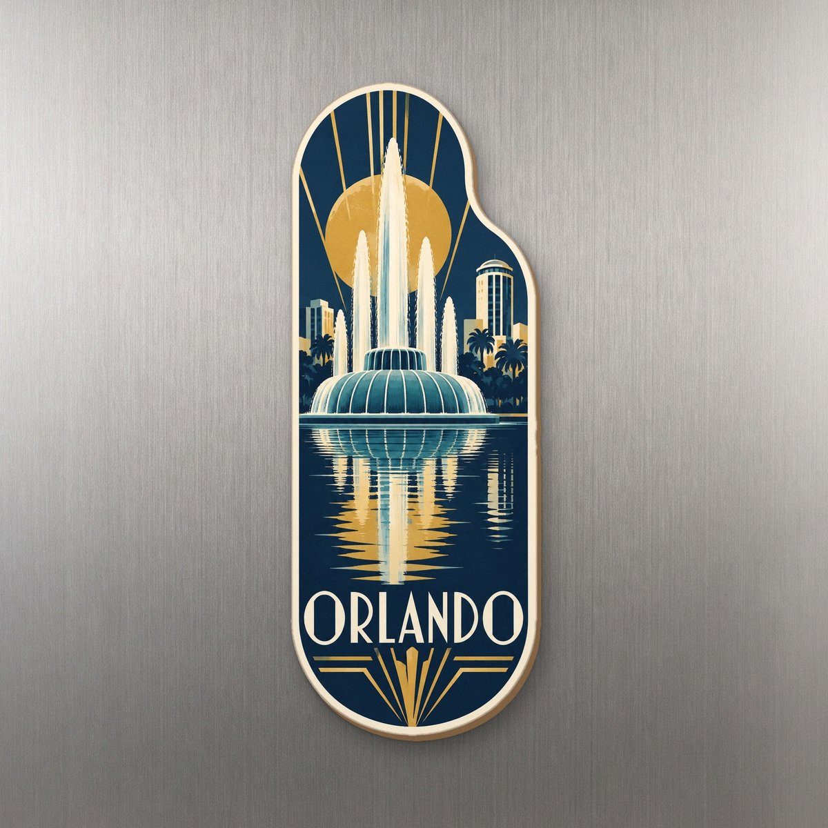 She's Choosing Orlando Magnet | Art Deco | S321-M