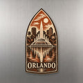 She's Choosing Orlando Magnet | Woodcut | S322-M