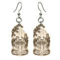 She's Choosing Orlando Earrings | Etching-Inspired Linework | S324