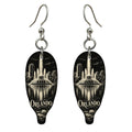 She's Choosing Orlando Earrings | Scratchboard | S326