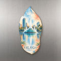 She's Choosing Orlando Magnet | Restrained Watercolor | S328-M