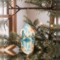 She's Choosing Orlando Ornament | Restrained Watercolor | S328-O